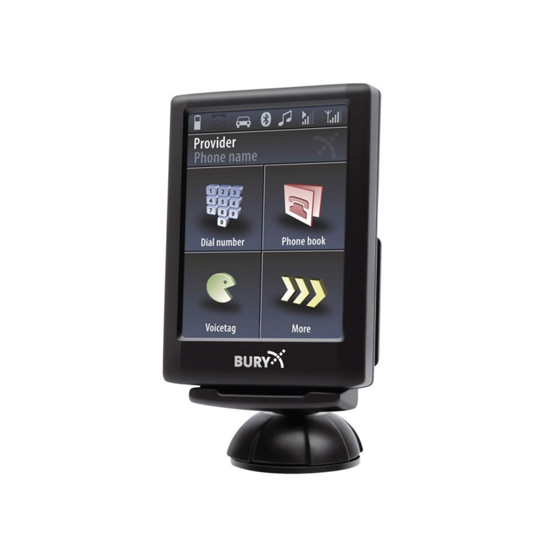 BURY CC 9056 PLUS – Bluetooth handsfree sada s 2,8” TFT displejem