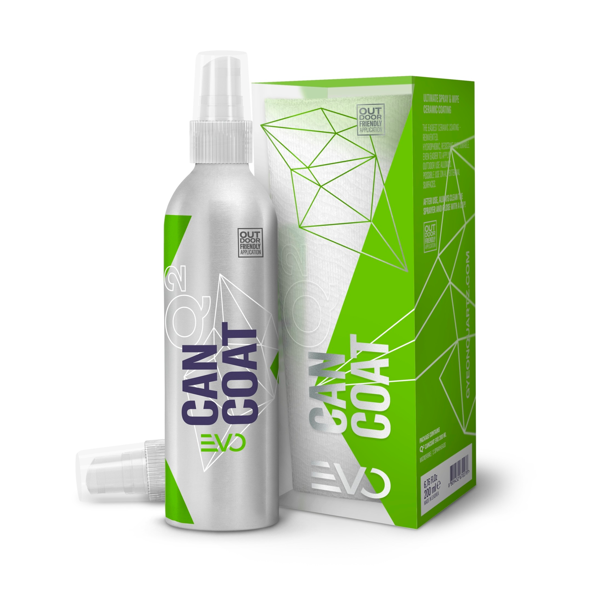 Q² CanCoat EVO – keramický sprejový lak 200 ml